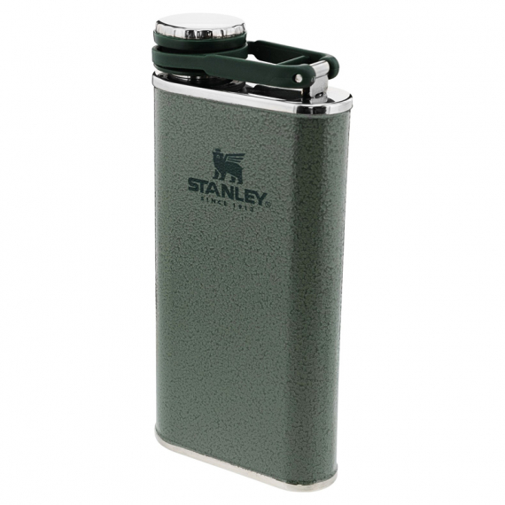 Stanley The Easy Fill Wide Mouth Flask 230ml - Hammertone Green dans le groupe Loisirs en plein air / Cuisines camping et ustensiles / Gourdes l\'adresse Sportfiskeprylar.se (ST1000837126)