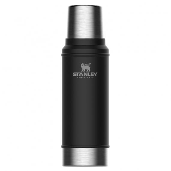 Stanley The Legendary Classic Bottle 750ml - Matte Black dans le groupe Loisirs en plein air / Cuisines camping et ustensiles / Thermos / Thermos l\'adresse Sportfiskeprylar.se (ST1001612028)