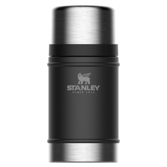 Stanley The Legendary Classic Food Jar 700ml - Matte Black dans le groupe Loisirs en plein air / Cuisines camping et ustensiles / Lunchbox et pots hermétiques / Pots hermétiques l\'adresse Sportfiskeprylar.se (ST1007936004)