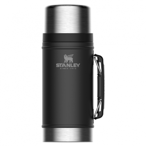 Stanley The Legendary Classic Food Jar 940ml - Matte Black dans le groupe Loisirs en plein air / Cuisines camping et ustensiles / Lunchbox et pots hermétiques / Pots hermétiques l\'adresse Sportfiskeprylar.se (ST1007937004)