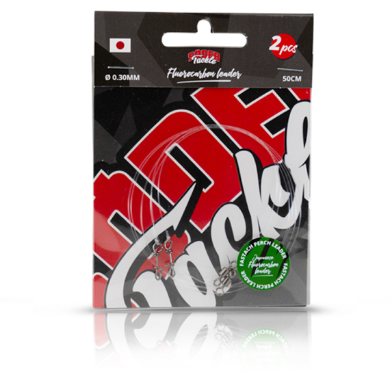 Söder Tackle Fluorocarbon Perch Leader (2-pack) dans le groupe Hameçons et terminal tackle / Leaders et Bas de ligne / Leaders prêts à l\'emploi / Bas de ligne fluorocarbone l\'adresse Sportfiskeprylar.se (STC-TT0007r)