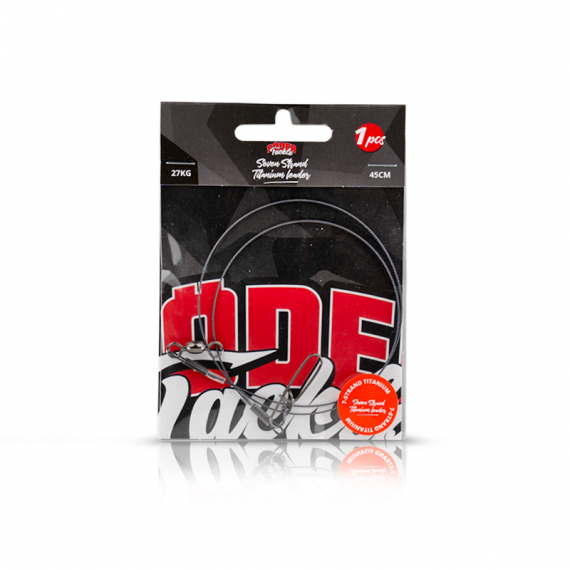 Söder Tackle Pike Leader 1x7 Titanium 45cm, 60lb (1-pack) dans le groupe Hameçons et terminal tackle / Leaders et Bas de ligne l\'adresse Sportfiskeprylar.se (STC-TT0013)