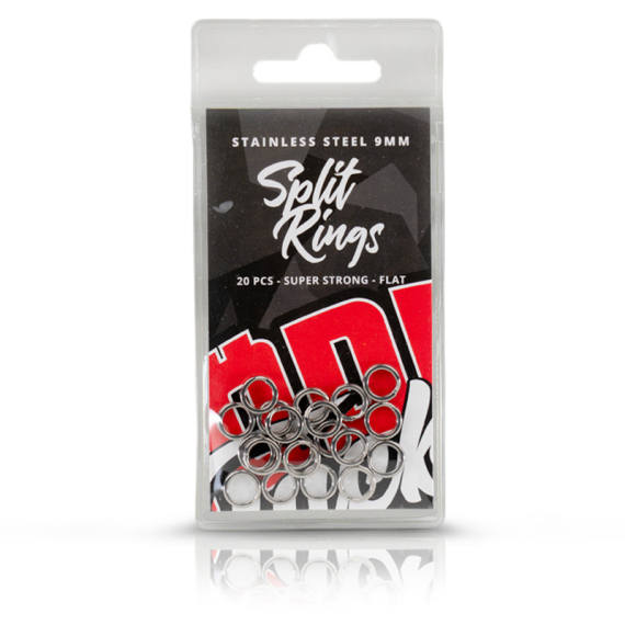Söder Tackle Stainless Steel Split Rings 9mm (20-pack) dans le groupe Hameçons et terminal tackle / Stingers et accessoires stingers / Accessoires stingers l\'adresse Sportfiskeprylar.se (STC-TT0021)