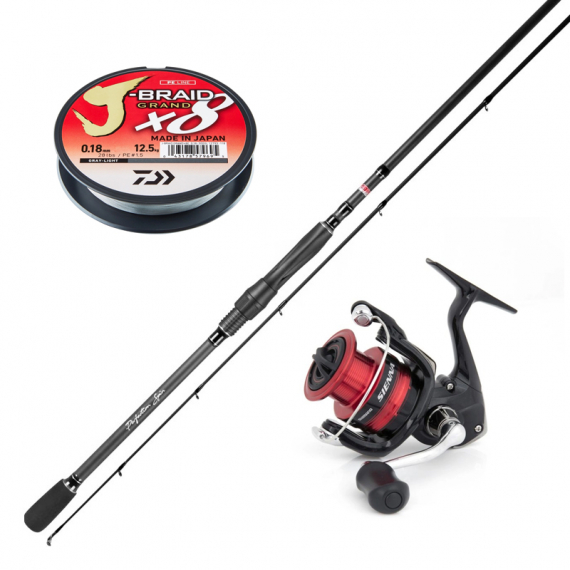 Perfection Sienna Perch Combo dans le groupe Techniques de pêche / Peche carnassier / Combos / Combos spinning l\'adresse Sportfiskeprylar.se (STPERFBLACK1)