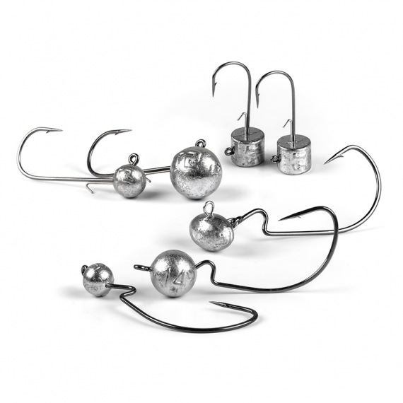 Söder Tackle Perch Jig Head Bundle dans le groupe Hameçons et terminal tackle / Têtes plombées / Têtes plombées rondes l\'adresse Sportfiskeprylar.se (STPJHSET)