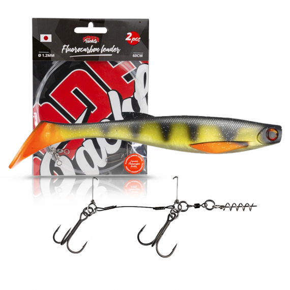 Scout Shad XL Bundle - Titanium dans le groupe Leurre de la peche / Kits leurres l\'adresse Sportfiskeprylar.se (STSCS27TO)