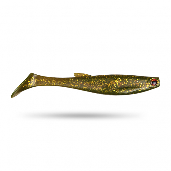 Scout Shad 9cm (5pcs) - Classic Motoroil UV dans le groupe Leurre de la peche / Leurre souple / Jigs pour perches et pour sandres l\'adresse Sportfiskeprylar.se (STSS9UP-506)