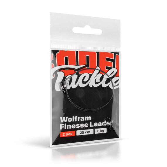 Söder Tackle Wolfram Finesse Leader 25 cm 6kg, 2pcs dans le groupe Hameçons et petit matériel / Leaders et Bas de ligne / Leaders prêts à l\'emploi l\'adresse Sportfiskeprylar.se (STWL25-6)