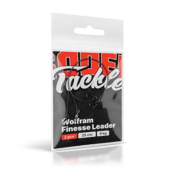 Söder Tackle Wolfram Finesse Leader 25 cm 9kg, 2pcs dans le groupe Hameçons et petit matériel / Leaders et Bas de ligne / Leaders prêts à l\'emploi l\'adresse Sportfiskeprylar.se (STWL25-9)