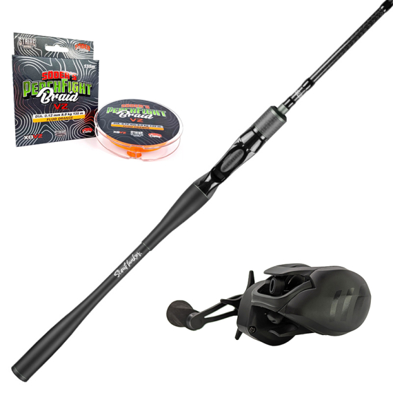 Svivlo Scout Lunker Casting Combo dans le groupe Kit de pêche / Ensemble casting / Ensemble Casting Perche l\'adresse Sportfiskeprylar.se (SVIVLOSCOUTLUNKERSET)