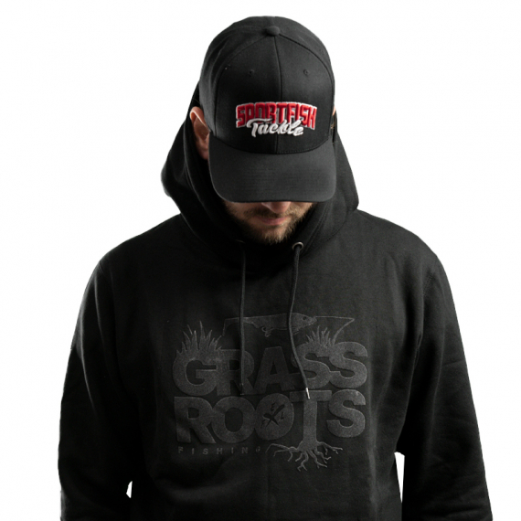 Eastfield Grass Roots Fishing Hoodie Black dans le groupe Habits et chaussures / Habits / Sweats / Hoodies l\'adresse Sportfiskeprylar.se (SW2092BLEFL-Mr)