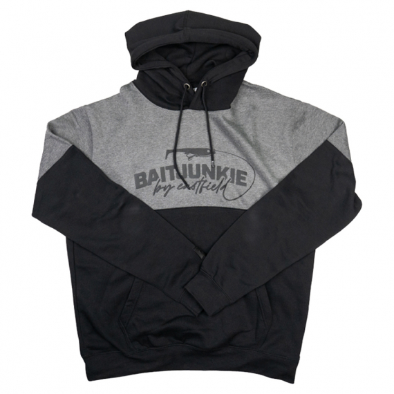 Eastfield Baitjunkie Hoodie Black/Grey dans le groupe Habits et chaussures / Habits / Sweats / Hoodies l\'adresse Sportfiskeprylar.se (SW2092BLGEFL-Mr)