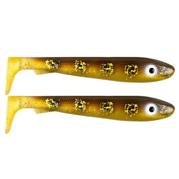 McRubber 21cm (2-pack) - Söder Spotted Bullhead dans le groupe Leurre de la peche / Leurre souple / Jigs à brochets l\'adresse Sportfiskeprylar.se (SZ101949)