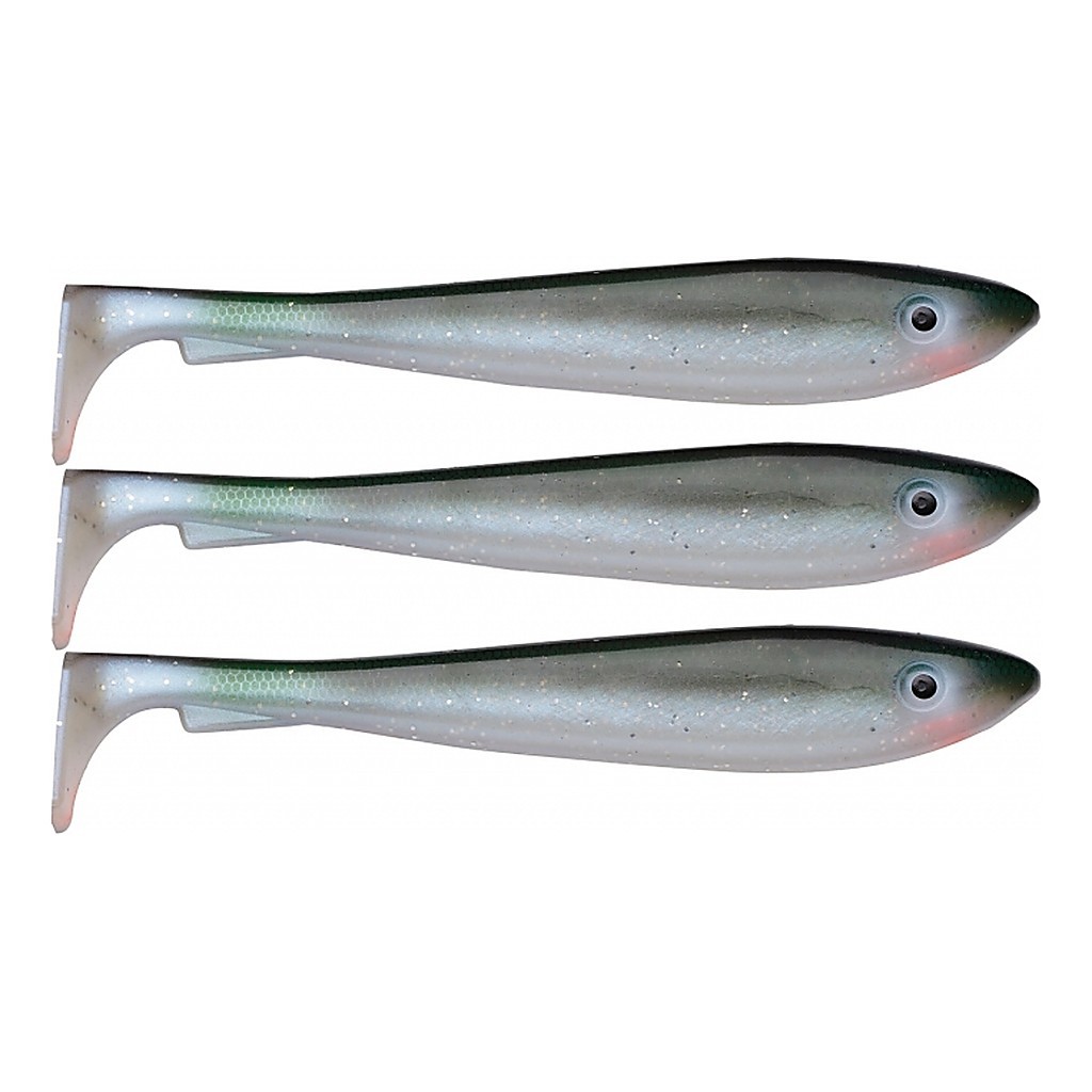 McRubberShad 17cm (3 pack) - C1 Rügen dans le groupe Leurre de la peche / Leurre souple / Jigs à brochets l\'adresse Sportfiskeprylar.se (SZ103401)