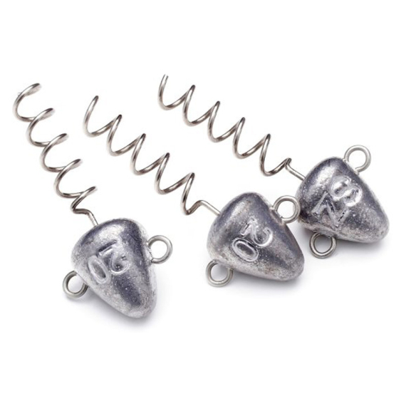 SvartZonker Screw-in-head 3-pack dans le groupe Hameçons et terminal tackle / Têtes plombées l\'adresse Sportfiskeprylar.se (SZ104303r)