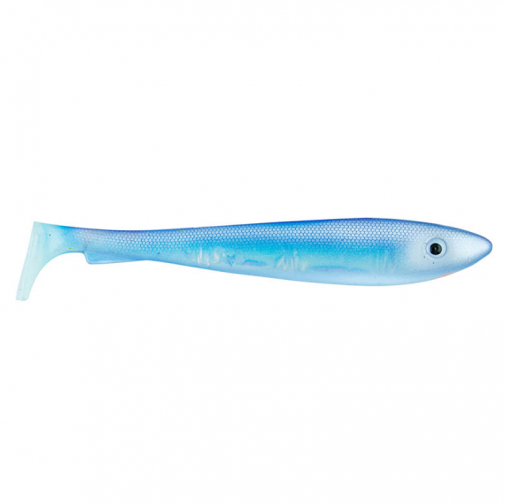 SvartZonker McRubber Flash Shad 23cm (2-pack) - Blue Silver dans le groupe Leurre de la peche / Leurre souple / Jigs à brochets l\'adresse Sportfiskeprylar.se (SZ111103)