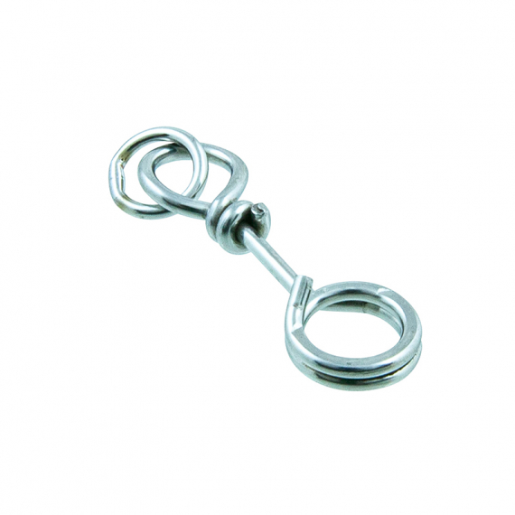SvartZonker Snap med Ring (5-pcs) dans le groupe Hameçons et terminal tackle / Agrafes / Agrafes clips et fastach l\'adresse Sportfiskeprylar.se (SZ112102r)
