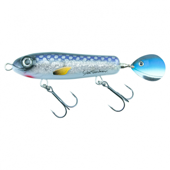 Svartzonker Spinning McTail Junior 87mm, 30g - Steel Blue dans le groupe Leurre de la peche / Tail baits et leurres hybrides l\'adresse Sportfiskeprylar.se (SZ115904)