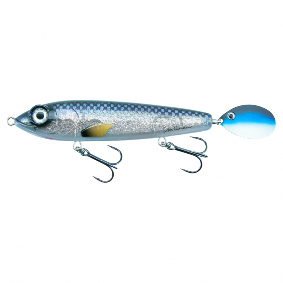 Svartzonker Spinning McTail 165mm, 100g - Steel Blue dans le groupe Leurre de la peche / Tail baits et leurres hybrides l\'adresse Sportfiskeprylar.se (SZ116004)