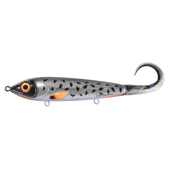 SvartZonker Jonny L 16,5cm, 110g - Silver Crappie dans le groupe Leurre de la peche / Tail baits et leurres hybrides l\'adresse Sportfiskeprylar.se (SZ117504)