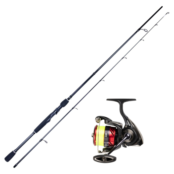 SvartZonker Black Series Ninja LT 4000 Set dans le groupe Kit de pêche / Combos spinning / Ensemble Spinning Brochet l\'adresse Sportfiskeprylar.se (SZBLACKNINJASET)