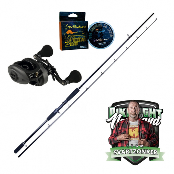 Claes Claesson Team Svartzonker PikeFight Combo 2020 dans le groupe Kit de pêche / Ensemble casting / Ensemble Baitcaster Brochet l\'adresse Sportfiskeprylar.se (SZUTRPF20C1)