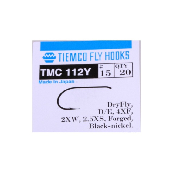 Tiemco 112Y Dry Fly Extra Wide 20-pack - # 17 dans le groupe Hameçons et terminal tackle / Hameçons / Hameçons mouche l\'adresse Sportfiskeprylar.se (T112Y-17)