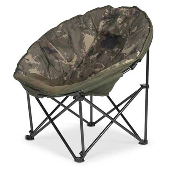 Nash Bank Life Moon Chair Camo dans le groupe Loisirs en plein air / Tentes et aménagement / Chaises et tables / Chaises l\'adresse Sportfiskeprylar.se (T1250)