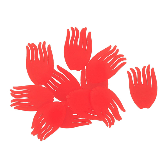 Westin Spotty Rig Fins UV Orange XL 16pcs dans le groupe Hameçons et terminal tackle / Accessoires montages l\'adresse Sportfiskeprylar.se (T126-1146-XL)