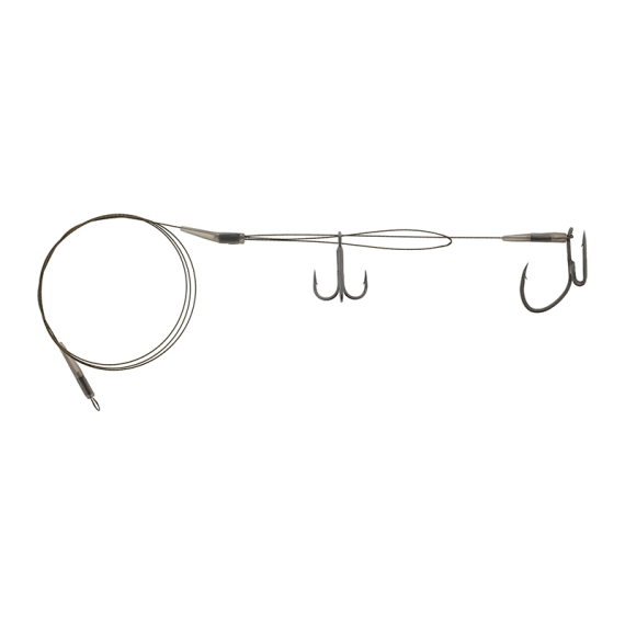 Westin Long-Cast Rig Single Hook M 1X7 65cm 14Kg/30Lbs #4+#1/9 dans le groupe Hameçons et terminal tackle / Montages préfaits / Traces carnassiers l\'adresse Sportfiskeprylar.se (T143-M-123)