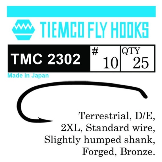 Tiemco 2302 Terrestrial 20-pack dans le groupe Hameçons et terminal tackle / Hameçons / Hameçons mouche l\'adresse Sportfiskeprylar.se (T2302-6r)