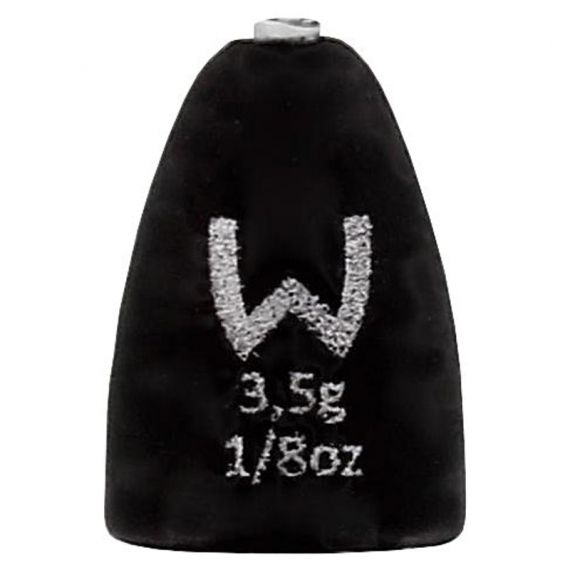 Westin Add-It Tungsten Bullet Weights Matte Black (5-pack) - 3,5g dans le groupe Hameçons et terminal tackle / plomb de peche / Plombs balle l\'adresse Sportfiskeprylar.se (T38-628-003)