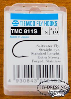 Tiemco 811S Saltwater #8 dans le groupe Hameçons et terminal tackle / Hameçons / Hameçons mouche l\'adresse Sportfiskeprylar.se (T811S-8)