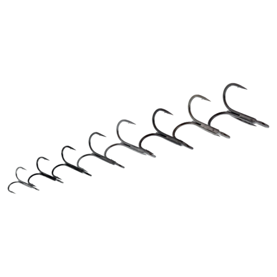 Westin Treble Hook, Black Nickel dans le groupe Hameçons et terminal tackle / Hamecon peche / Hameçon triple l\'adresse Sportfiskeprylar.se (T90-215-088r)
