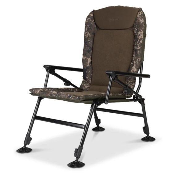Nash Indulgence Hi-Back Auto Recline Chair dans le groupe Loisirs en plein air / Tentes et aménagement / Chaises et tables / Chaises l\'adresse Sportfiskeprylar.se (T9522)