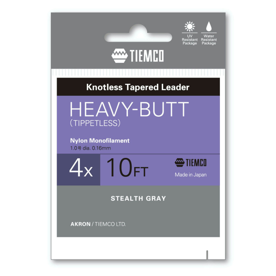 Tiemco Akron Heavy Butt Taperad Tafs 10ft dans le groupe Hameçons et terminal tackle / Leaders et Bas de ligne / Leaders prêts à l\'emploi / Queues de rat l\'adresse Sportfiskeprylar.se (TAHB10-2Xr)