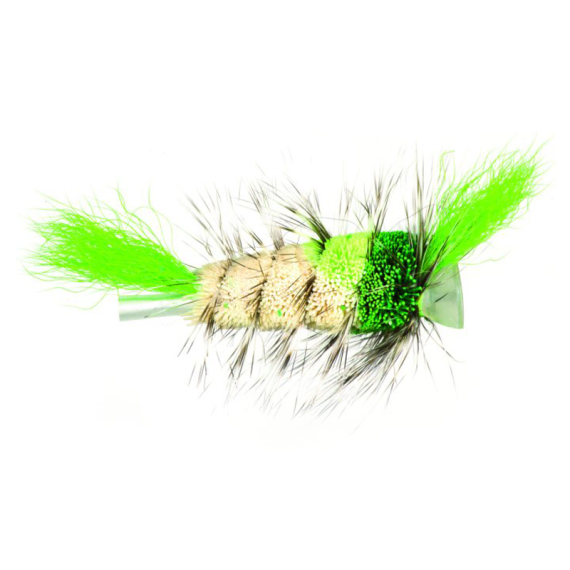 Frödin Tri Turbo Bombers - Green dans le groupe Leurre de la peche / Mouches / Mouches à saumon l\'adresse Sportfiskeprylar.se (TBGRr)