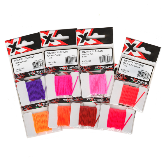 Textreme Squirty Chenille 1mm dans le groupe Hameçons et terminal tackle / Fabrication mouche / Matériel de montage de mouches / Yarn et chenille l\'adresse Sportfiskeprylar.se (TE-SC1-107r)