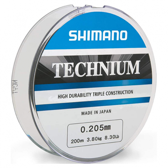 Shimano Technium 200m Grey dans le groupe Lignes de pêche / Lignes en nylon l\'adresse Sportfiskeprylar.se (TEC20018r)