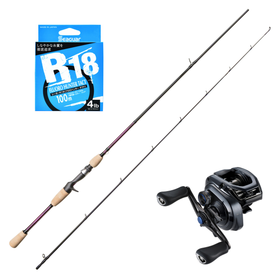 SvartZonker The Force The Jerk 6\'6\'\' 6-28g SLX MGL Combo dans le groupe Kit de pêche / Ensemble casting / Ensemble Casting Perche l\'adresse Sportfiskeprylar.se (THEFORCESLXJERKCOMBO)