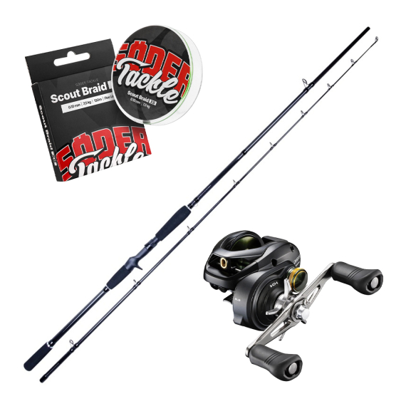 SvartZonker Black Series The Horizon & Curado Casting Combo 8\'4\'\' 50-160g dans le groupe Ensembles de pêche / Ensemble casting / Ensemble Baitcaster Brochet l\'adresse Sportfiskeprylar.se (THEHORIZONCURADO)