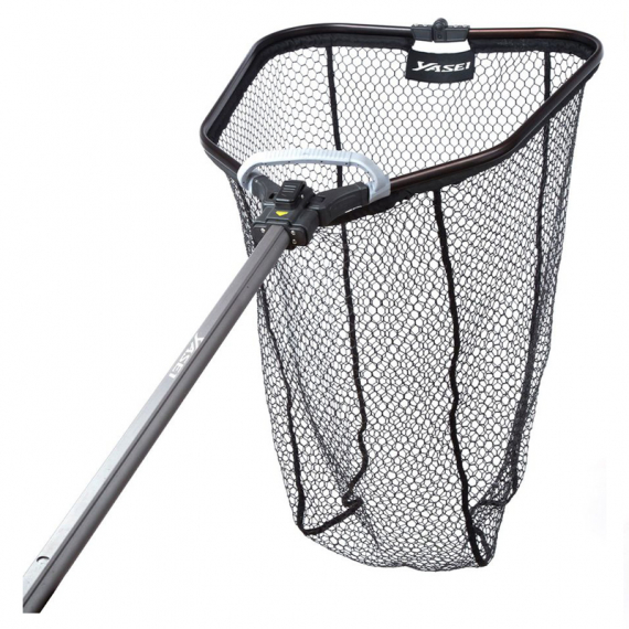 Shimano Yasei Rubber Net Medium Foldable dans le groupe Accessoires de pêche / Epuisette peche / épuisettes carnassiers l\'adresse Sportfiskeprylar.se (TLYASNETMED)