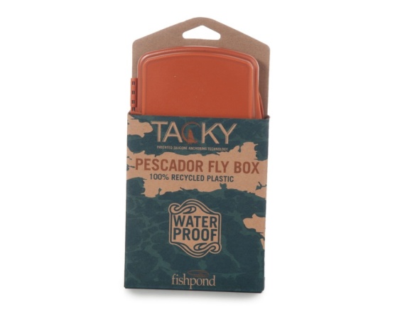 Tacky Pescador Flugbox Burnt Orange dans le groupe Stockage / Boîtes de pêche / Boîtes à mouche l\'adresse Sportfiskeprylar.se (TPFB-BO)