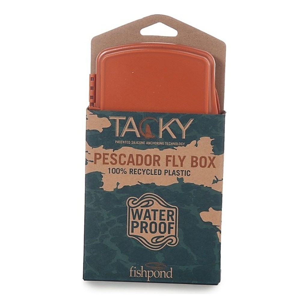 Tacky Pescador Flugbox Burnt Orange dans le groupe Stockage / Boite de peche / Boîtes à mouche l\'adresse Sportfiskeprylar.se (TPFB-BO)