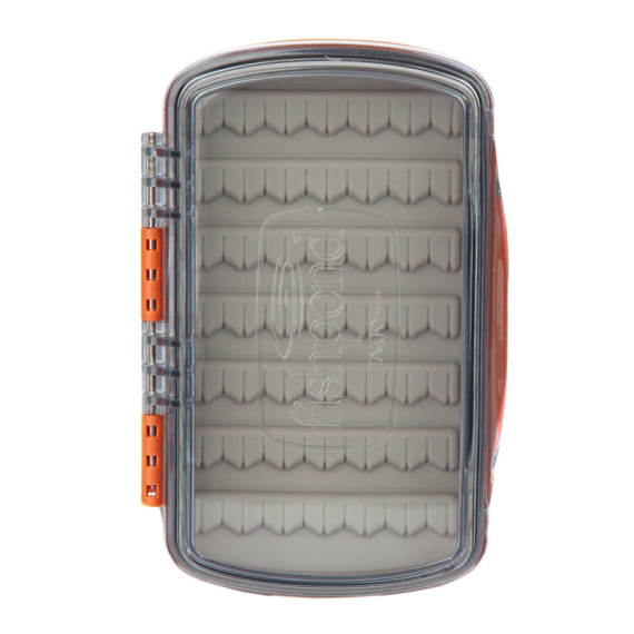 Tacky Pescador Fly Box Small Clear - Burnt Orange dans le groupe Stockage / Boite de peche / Boîtes à mouche l\'adresse Sportfiskeprylar.se (TPFB-S-C-BO)