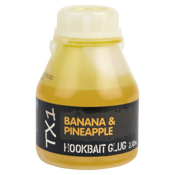 Shimano TX1 Banana & Pineapple Dip 200ml dans le groupe Leurre de la peche / Bouillettes, esches et amorce / Liquides et additifs l\'adresse Sportfiskeprylar.se (TX1BPHB250)