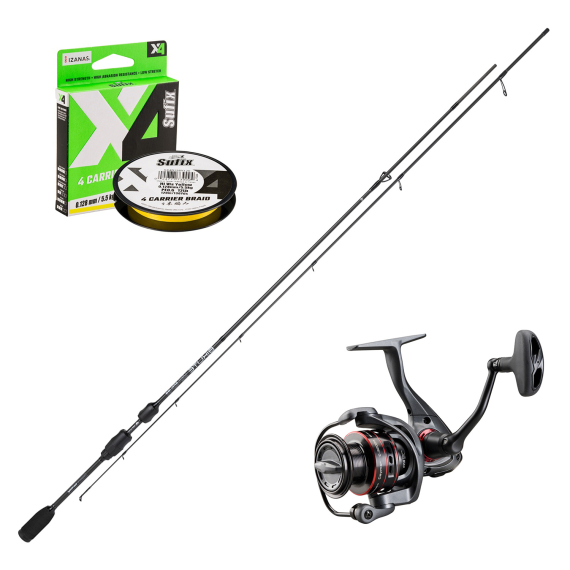 Mikado Bixlite Light Spin Okuma Ceymar Combo dans le groupe Kit de pêche / Combos spinning / Ensemble Spinning Poisson noble l\'adresse Sportfiskeprylar.se (ULBIXLITECETYMARSET)