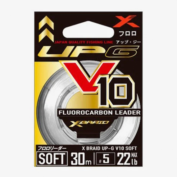 YGK Up-G Leader V10 Soft Flourocarbon Leader dans le groupe Hameçons et terminal tackle / Leaders et Bas de ligne / Bas de ligne / Bas de ligne fluorocarbone l\'adresse Sportfiskeprylar.se (UPGLEADERV10SOFT30M-7.0r)