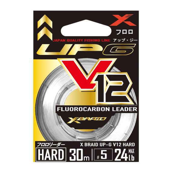 YGK Up-G Leader V12 Hard Flourocarbon Leader dans le groupe Hameçons et terminal tackle / Leaders et Bas de ligne / Bas de ligne / Bas de ligne fluorocarbone l\'adresse Sportfiskeprylar.se (UPGLEADERV12HARD30M-7.0r)