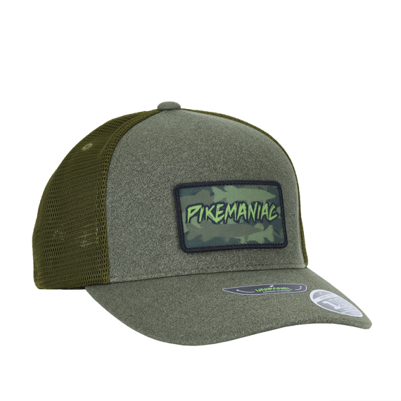 Vision Pikemaniac Melange Olive Cap dans le groupe Habits et chaussures / Chapeau de peche, casquette peche / Casquettes / Casquettes trucker l\'adresse Sportfiskeprylar.se (V2829)